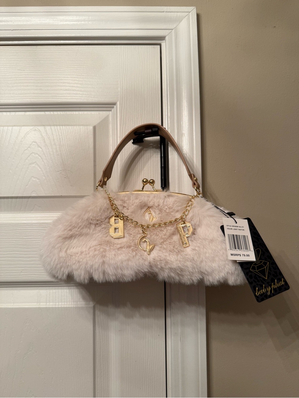 Baby Phat Fur purse